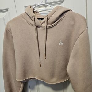 Ryderwear Women's Base Pullover Cropped Hoodie, Size Small